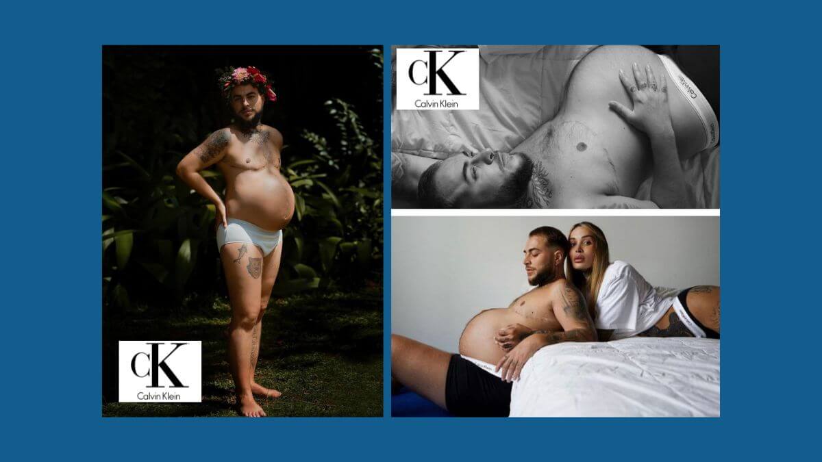 Calvin Klein slammed for pregnant man Mother's Day commercial