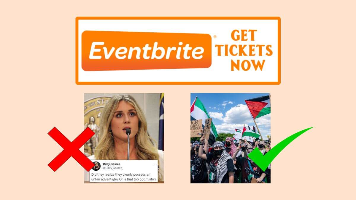 Eventbrite prohibits Pro-Women event promotion